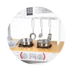 Chipolino kuhinja + metalni set za kuhanje - Slika 5