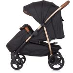 KOLICA ZA BLIZANCE CHIPOLINO PASSO DOBLE - RAVEN - Slika 5
