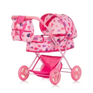 Chipolino KOLICA ZA LUTKE "DORA" hearts