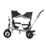 Chipolino tricikl za blizance 2Play Obsidian Silver - Slika 4