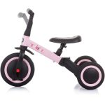 TRICIKL/BALANCE BIKE 2U1 CHIPOLINO SMARTY - LIGHT PINK - Slika 3