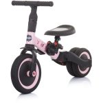 TRICIKL/BALANCE BIKE 2U1 CHIPOLINO SMARTY - LIGHT PINK - Slika 4