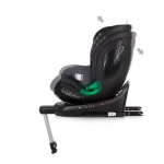CHIPOLINO AUTOSJEDALICA 40-150 CM MAXIMUS - OBSIDIAN - Slika 5