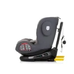 Chipolino autosjedalica I-SIZE 40-150 cm ISOFIX 360 "PEAK" granite - Slika 4