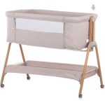 KREVETIĆ S KOTAČIMA CHIPOLINO SWEET DREAMS - MOCCA/WOOD - Slika 3