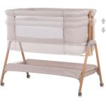 KREVETIĆ S KOTAČIMA CHIPOLINO SWEET DREAMS - MOCCA/WOOD - Slika 4