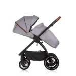 Chipolino dječja kolica 3u1 "Prestige" Cloud Grey - Slika 12