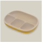 INTERBABY SILIKONSKI TANJUR S POKLOPCEM - EARTH OCHER - Slika 4