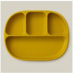 INTERBABY SILIKONSKI TANJUR S POKLOPCEM - EARTH OCHER