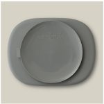 INTERBABY SILIKONSKI TANJUR S POKLOPCEM - PETROL GREY - Slika 4