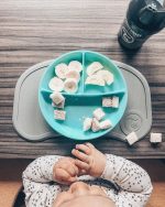 TWISTSHAKE PODJELJENI TANJURIĆ 6+M PASTEL PLAVI - Slika 4