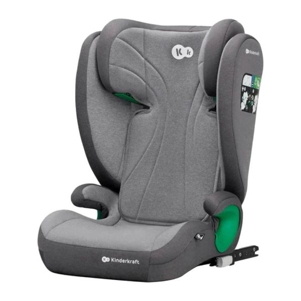 KINDERKRAFT AUTOSJEDALICA JUNIOR FIX 2 I-SIZE 100-150 CM - ROCKET GREY