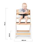 HRANILICA ENOCK KINDERKRAFT - BIJELA/NATURAL - Slika 6