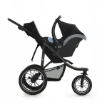 KINDERKRAFT SPORTSKA KOLICA S TRI KOTAČA HELSI - DEEP BLACK - Slika 6