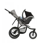 KINDERKRAFT SPORTSKA KOLICA S TRI KOTAČA HELSI - DUST GREY - Slika 3