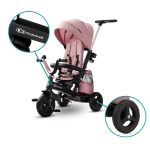 KINDERKRAFT TRICIKL EASYTWIST - ROZA - Slika 9