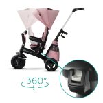 KINDERKRAFT TRICIKL EASYTWIST - ROZA - Slika 5