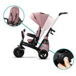 KINDERKRAFT TRICIKL EASYTWIST - ROZA - Slika 7