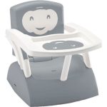 SKLOPIVA HRANILICA/STOLICA 2U1 THERMOBABY - WHITE/GREY CHARM - Slika 2