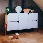 KOMODA S 6 LADICA BELLAMY LOTTA - WHITE - Slika 2
