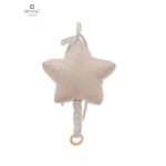 GLAZBENA KUTIJA MIMINU ZVIJEZDA VELVET - BEŽ