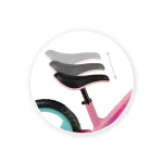 MOMI MIZO BALANS BICIKL - PINK - Slika 6
