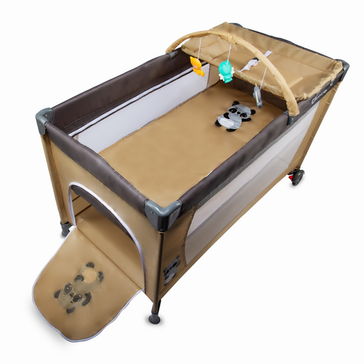DJEČJI KREVETIĆ COCCOLLE SIESTA - BEIGE - Slika 3