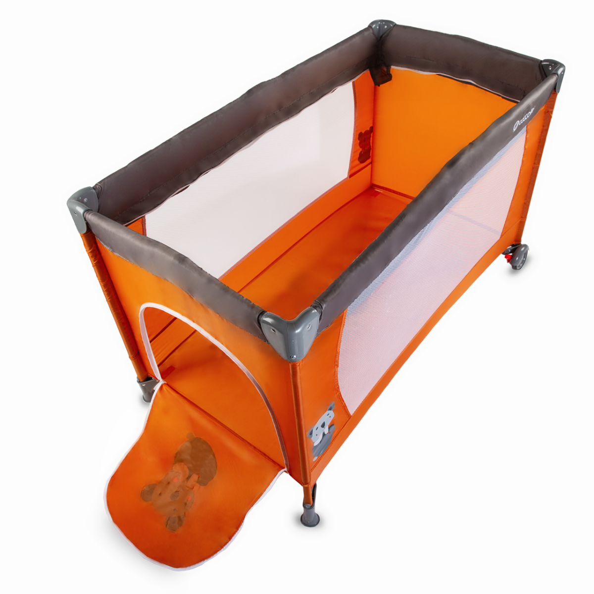 DJEČJI KREVETIĆ COCCOLLE SIESTA - BRICK RED - Slika 5