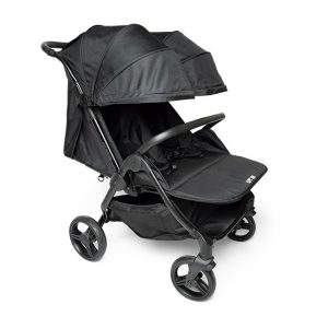 Kolica Za Blizance – Baby Monsters HappyTwin BLACK - Slika 7
