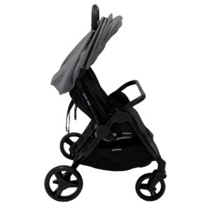 Kolica Za Blizance – Baby Monsters HappyTwin HEATHER GREY - Slika 8