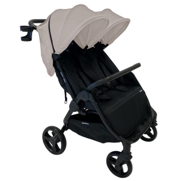 Kolica Za Blizance – Baby Monsters HappyTwin STONE