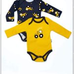 BODI S MOTIVOM TRAKTORA VEL. 56/62 - 2 KOM