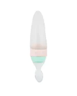 KIKKA BOO SILIKONSKA BOČICA ZA HRANJENJE SA ŽLIČICOM 90 ML - COMET PINK - Slika 2
