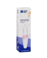 KIKKA BOO SILIKONSKA BOČICA ZA HRANJENJE SA ŽLIČICOM 90 ML - COMET PINK - Slika 3