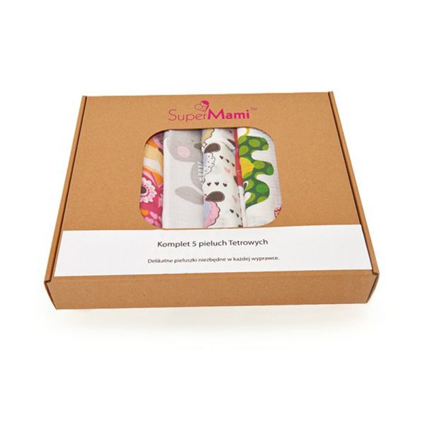 SET OD 5 TETRA PELENA SUPERMAMI - ŠARENE