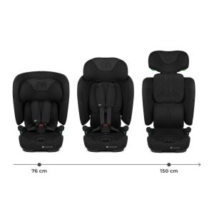 Kinderkraft autosjedalica FIX2GO i-Size 9-36 kg (76-150 cm), Black - Slika 3