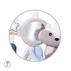 BabyOno Viseća igračka za kolica Raccoon - Slika 5