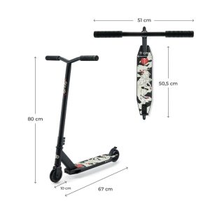 Kinderkraft romobil SOLIS, Black - Slika 5