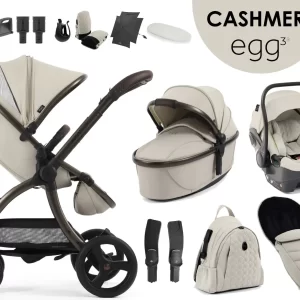 egg3® dječja kolica 12u1 - Cashmere