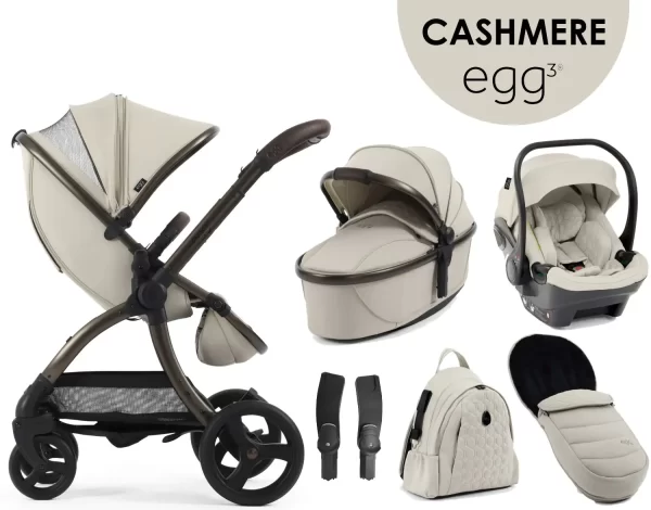 egg3® dječja kolica 6u1 - Cashmere