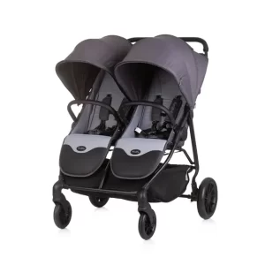 Chipolino kolica za blizance Top Stars Anthracite