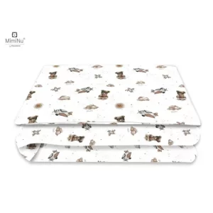 Miminu posteljina set 2. elem za krevetić Medvjedići bež (za krevetić 120x60 cm) - Slika 2