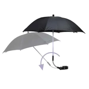 Dooky suncobran za kolica Romantic Leaves Black - Slika 3