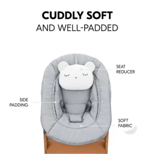 Hauck hranilica Alpha Newborn Set Pre - Nature Grey - Slika 2