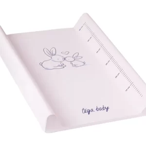 Tega Baby podloga za previjanje Little Bunnies pink
