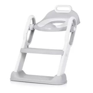 Chipolino sjedalica za WC s ljestvama Flippy - grey