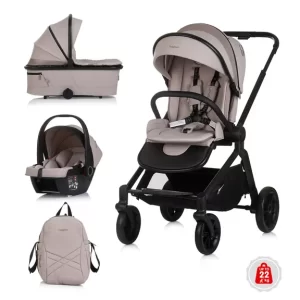 Chipolino dječja kolica 3u1 "Magnum" Tiramisu