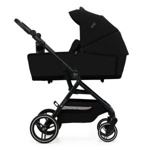Kinderkraft dječja kolica Yoxi MINK PRO 3u1, Pure Black - Slika 3