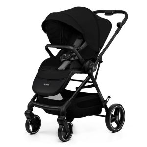 Kinderkraft dječja kolica Yoxi MINK PRO 3u1, Pure Black - Slika 6