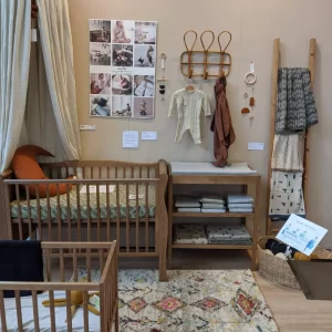 Woodies krevetić Noble Cot - vintage - Slika 7
